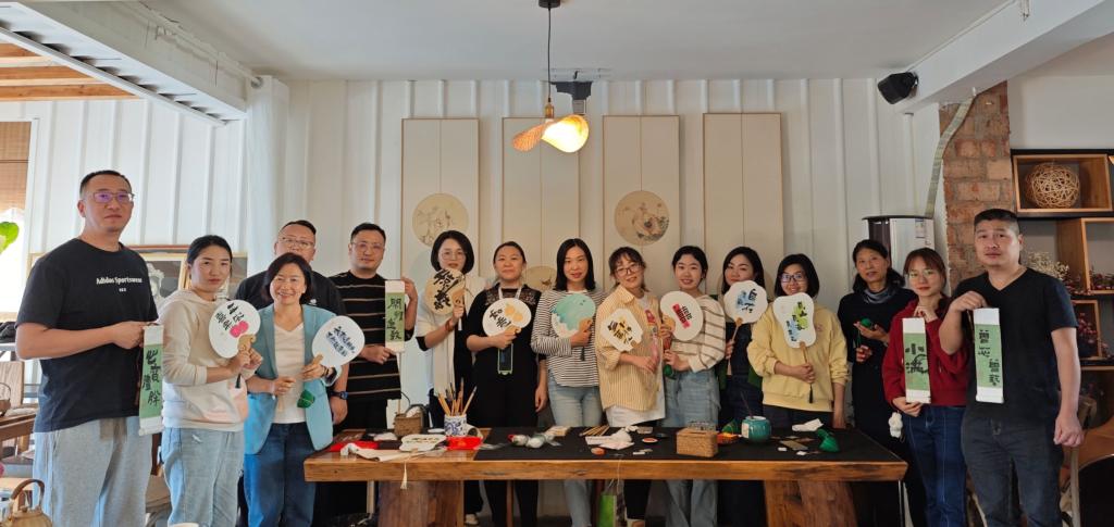 對外合作交流處工會小組 組織開展中國傳統(tǒng)文化技能傳承學(xué)習(xí)活動